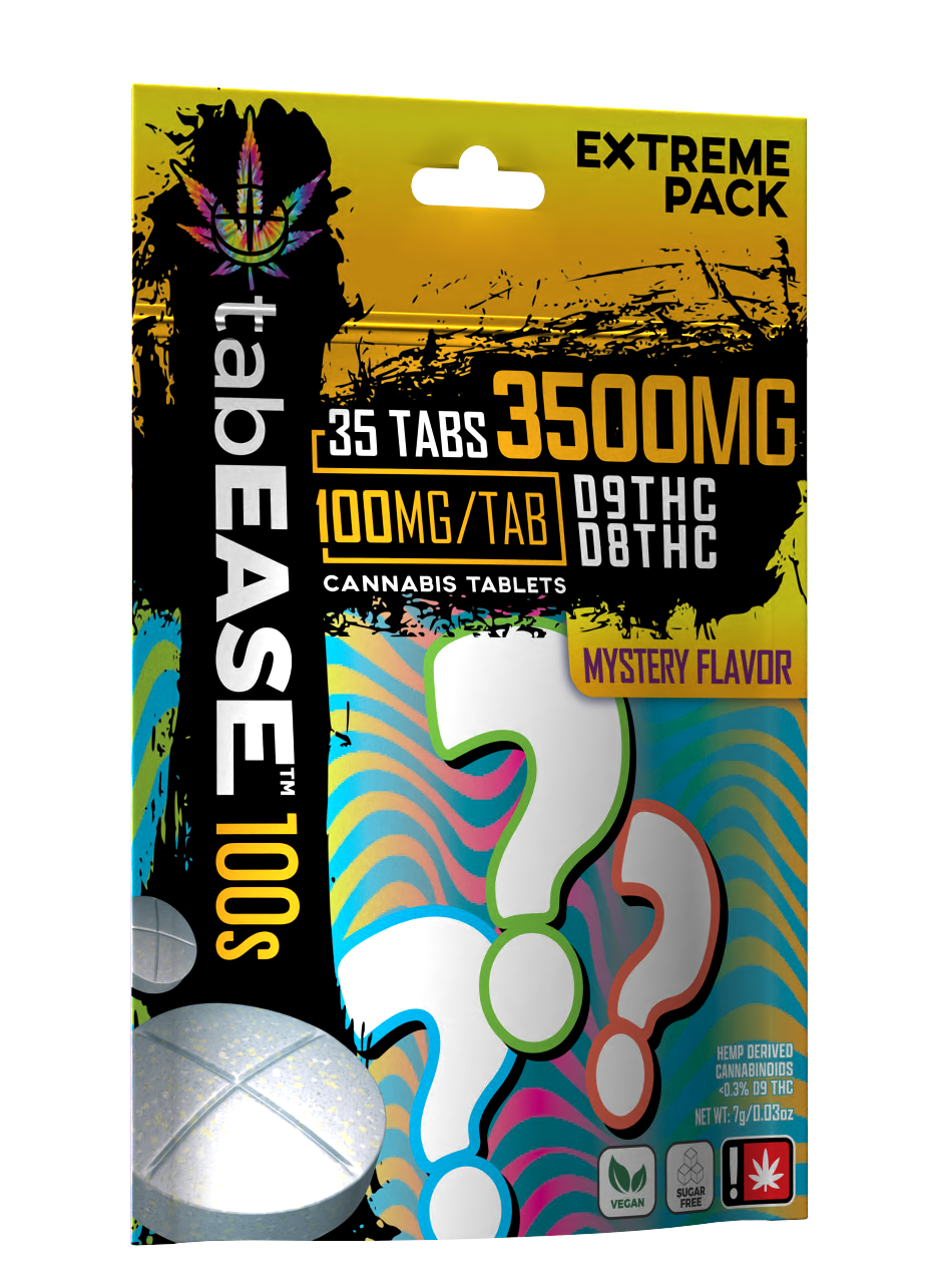 3500mg TabEASE 100s - 35pc, Flavor: Mystery Flavor - D8 &amp; D9