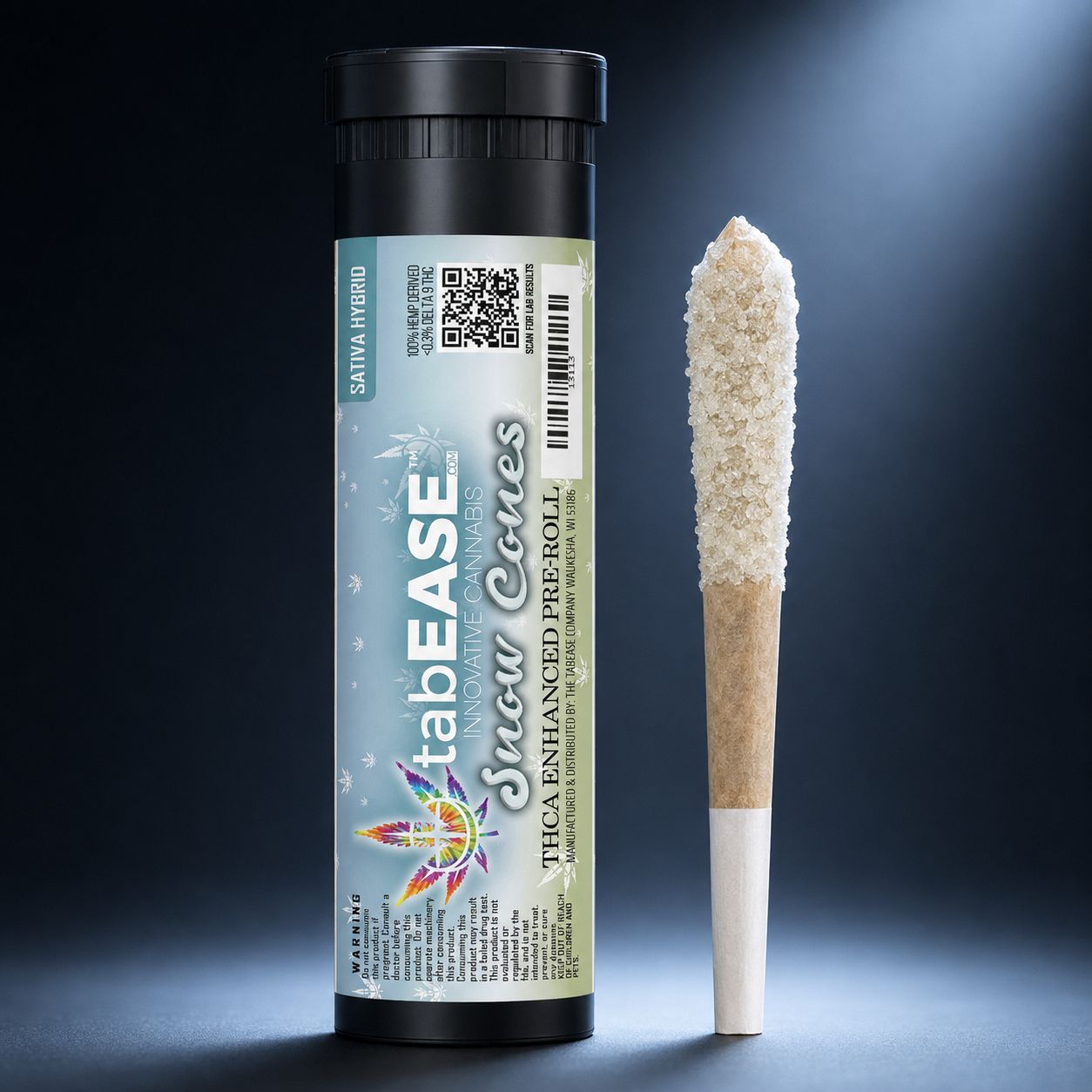 Snow Cones - THCA Dusted .5G Pre-Rolls