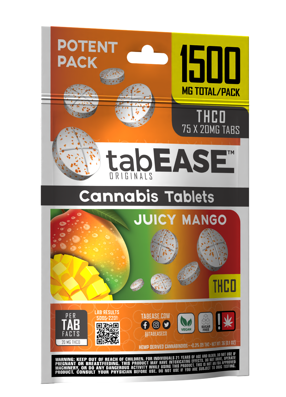 TabEASE 20s - Potent Packs - 75 Tabs
