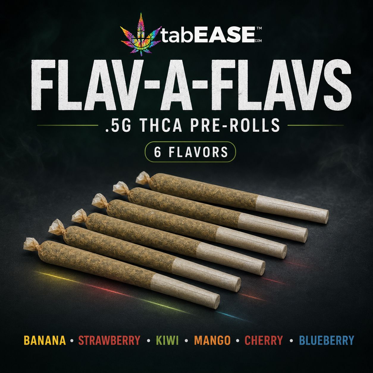 Flav-A-Flavs - .5G THCA Pre-Rolls