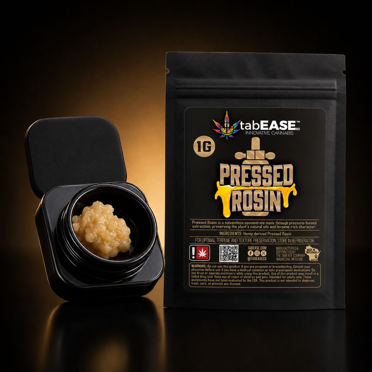 1G Pressed Rosin - THCA Concentrate