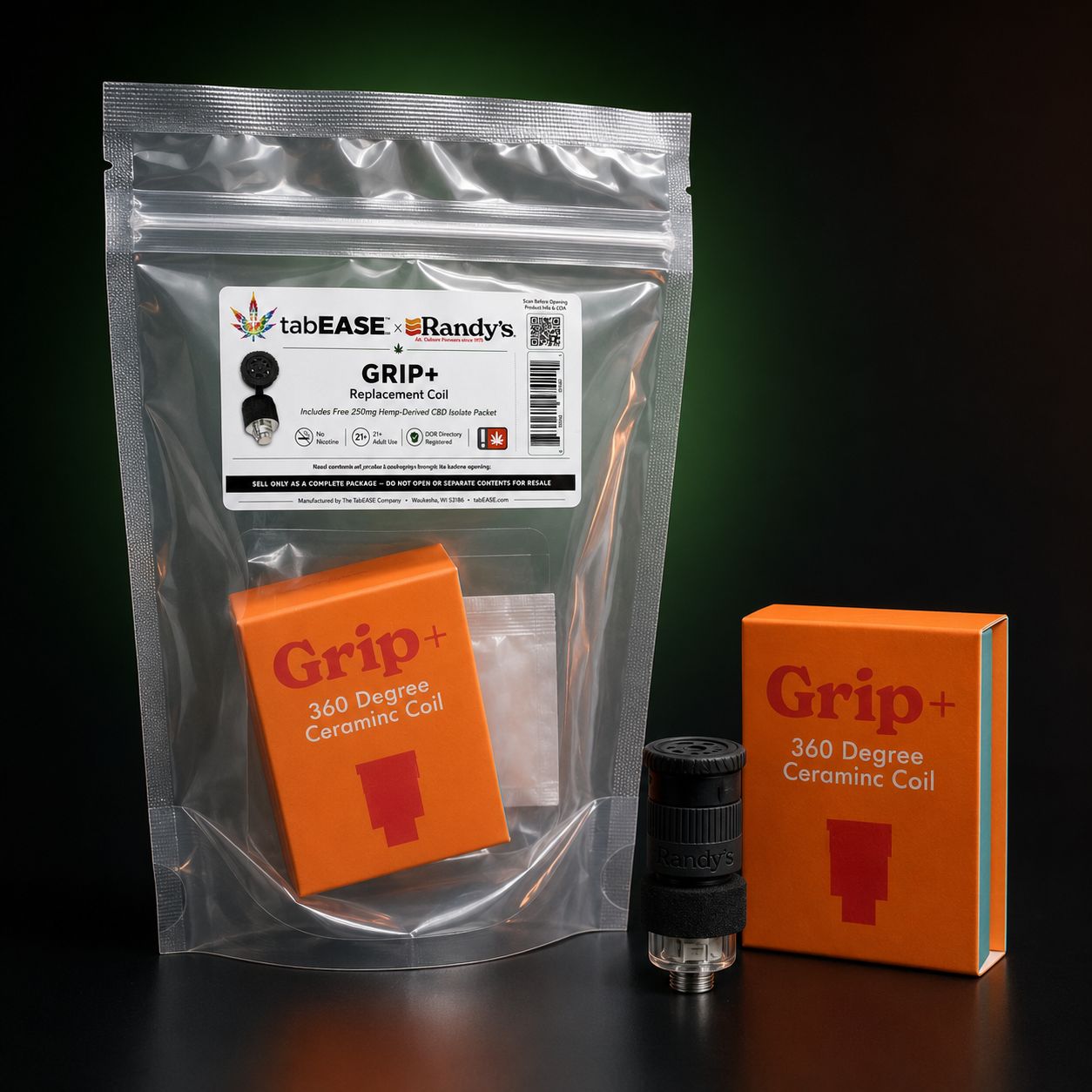 Randy’s Grip+ Replacement Coil with CBD