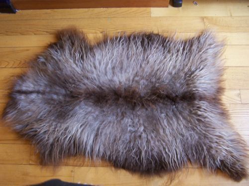Moorit pelt with grey tones #9
