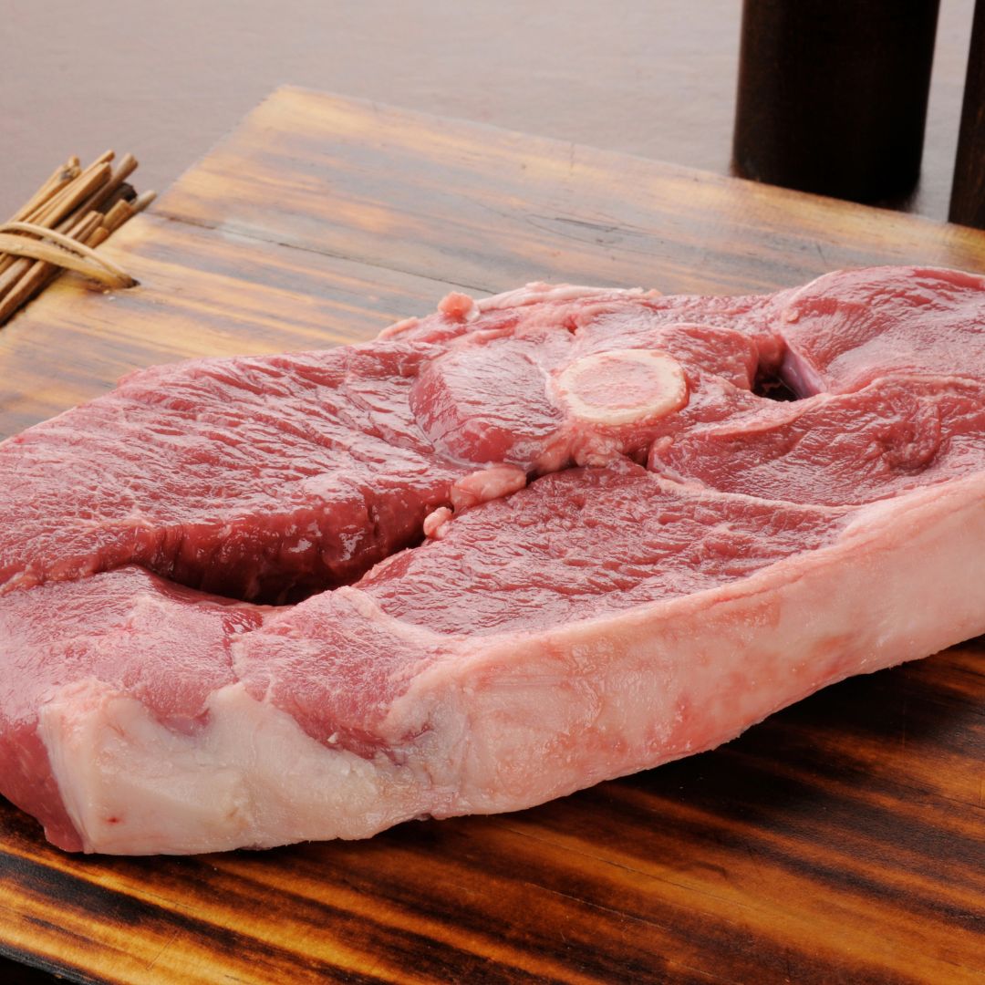 Certified organic grass fed Icelandic lamb shoulder chops