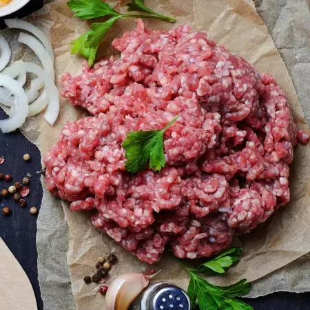 Certified organic grass fed Icelandic lamb sausage