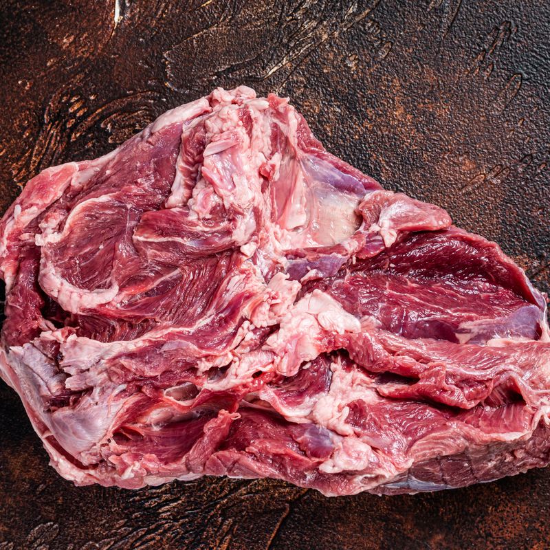 Certified organic grass fed Icelandic lamb leg