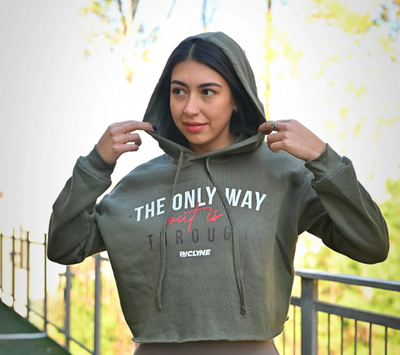 CROP HOODY