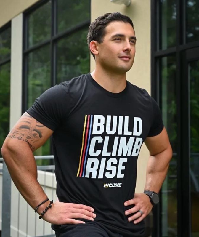 BUILD. CLIMB. RISE. T-shirt