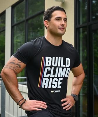BUILD. CLIMB. RISE. T-shirt