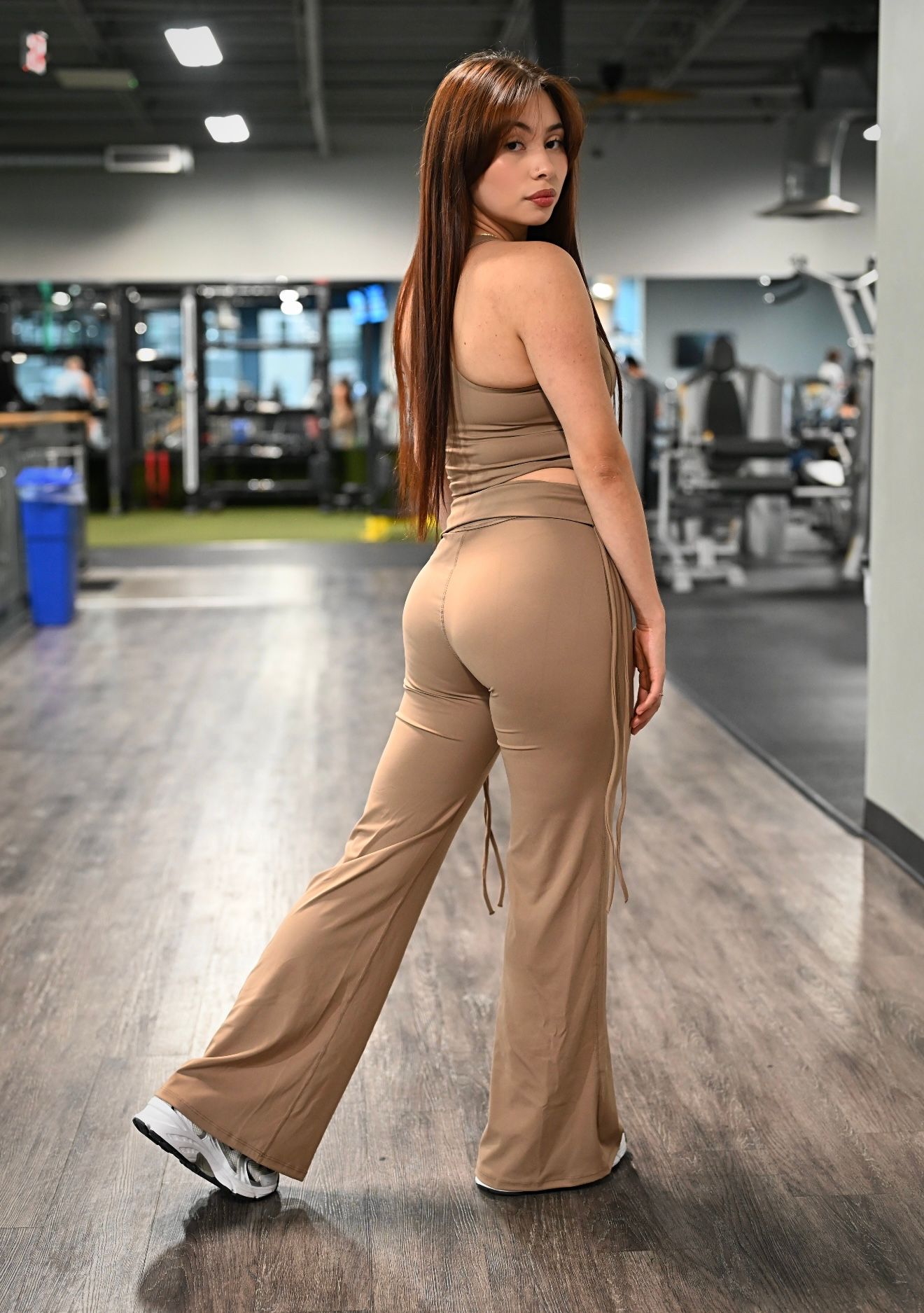 Divine High Waisted Flare Leggings