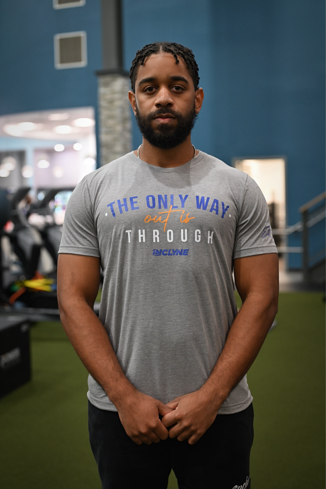 The only way out is through t-shirt