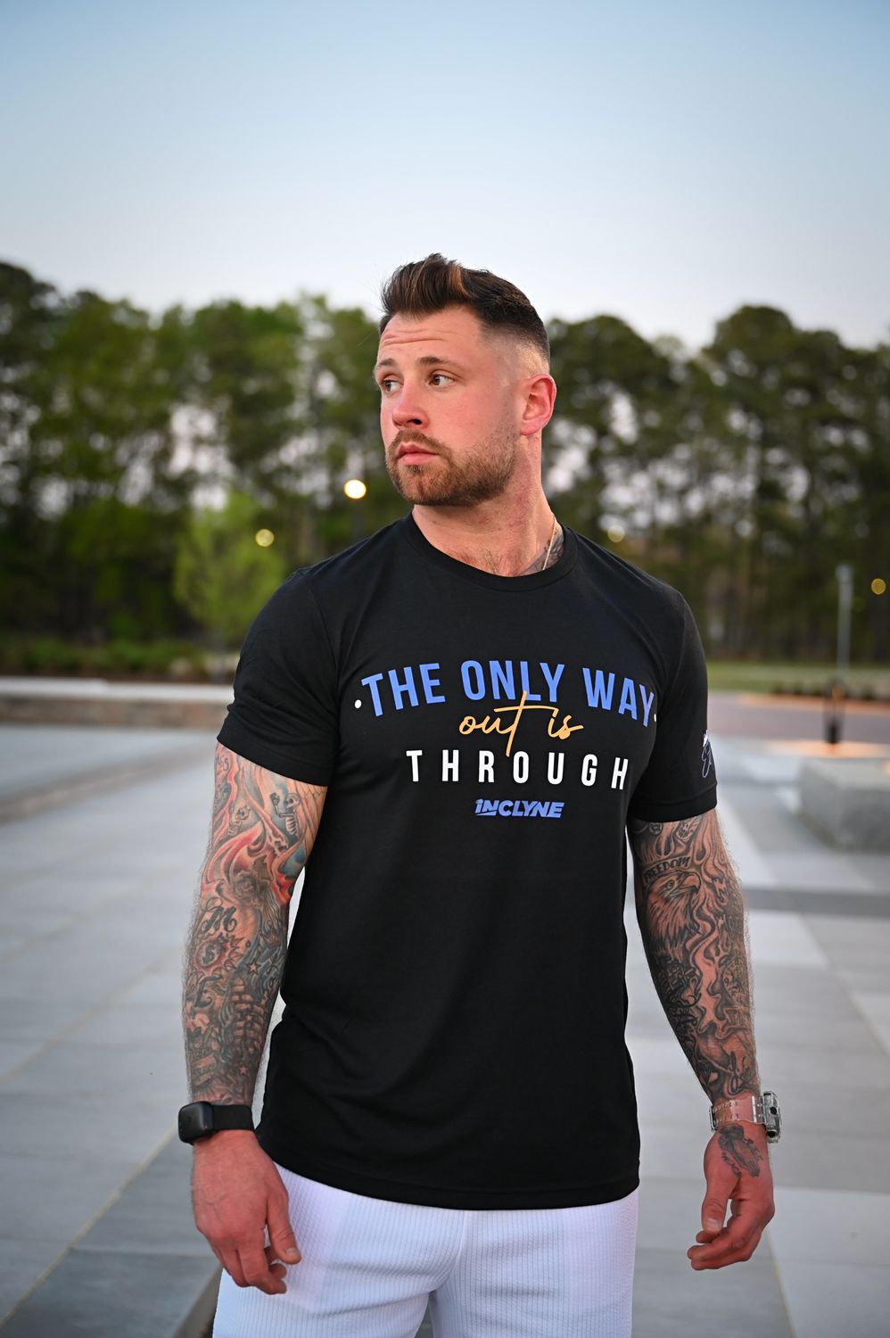 The only way out is through t-shirt