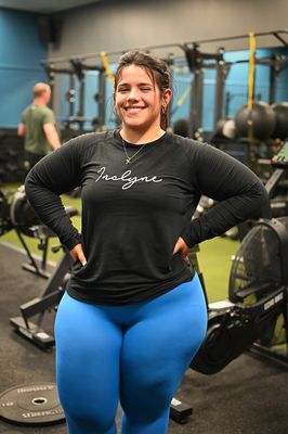 Impact longsleeve t-shirt W/ cursive Font Impact longsleeve t-shirt W/ cursive Font
