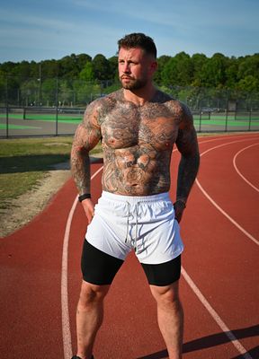 Men’s Compression Athletic Running Shorts