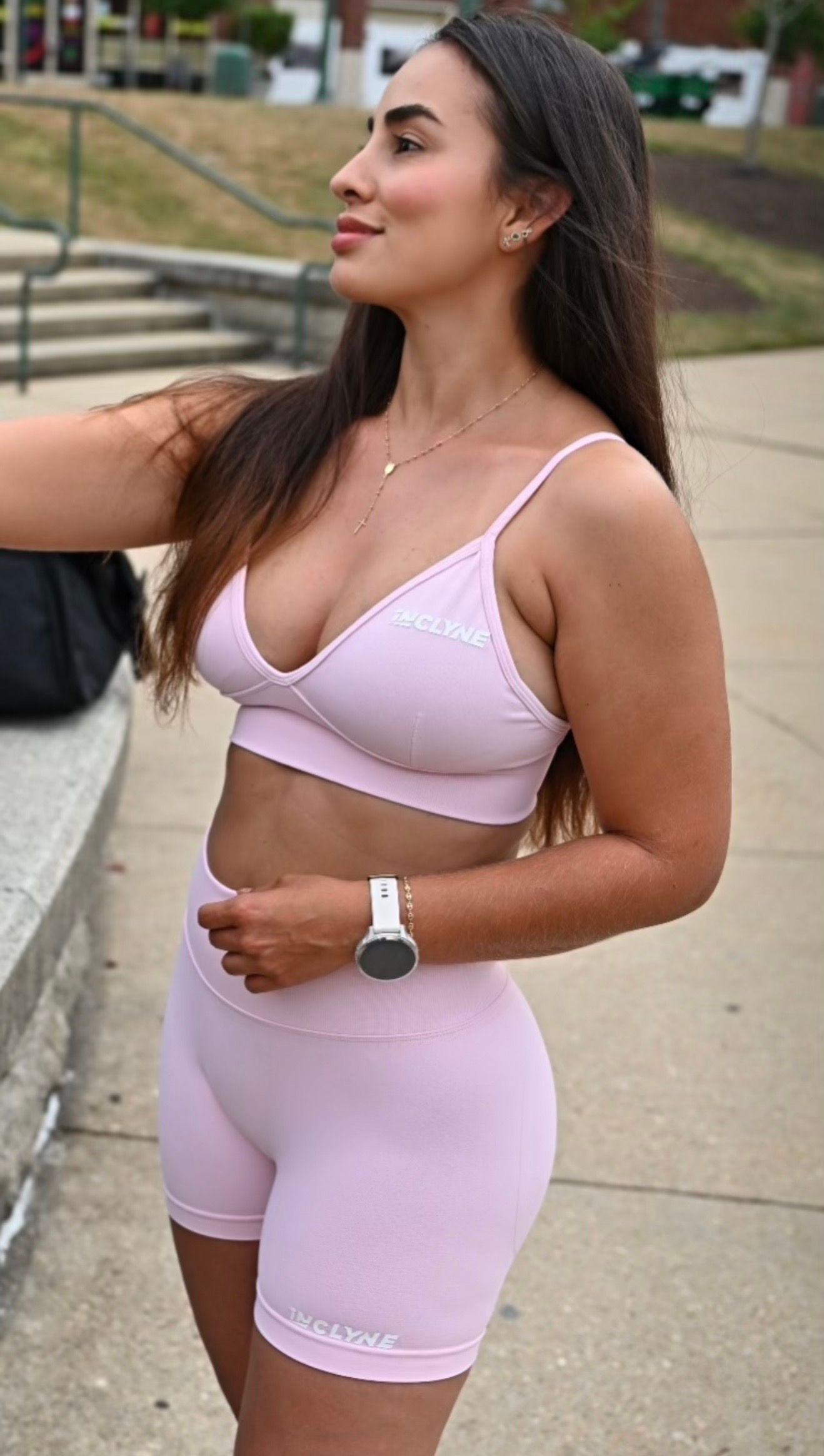 Electric Halter Triangle Sports Bra