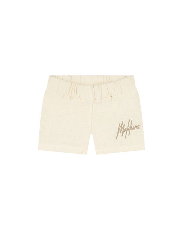 Malelions Baby Mousseline Shorts Off White