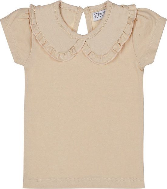 Dirkje Meisjes T-shirt Beige
