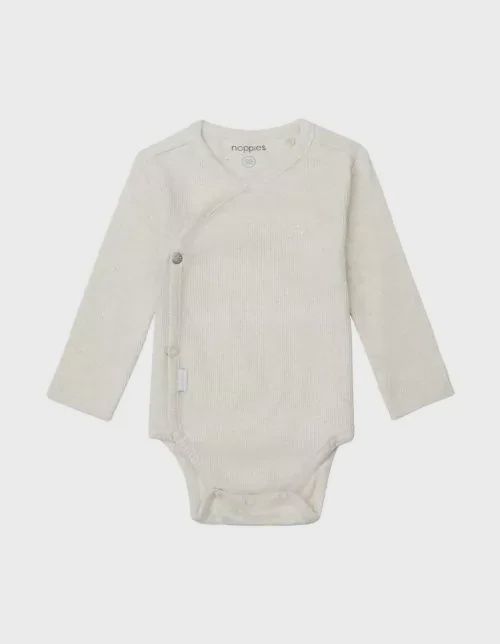 Noppies romper Nino - Oatmeal melange