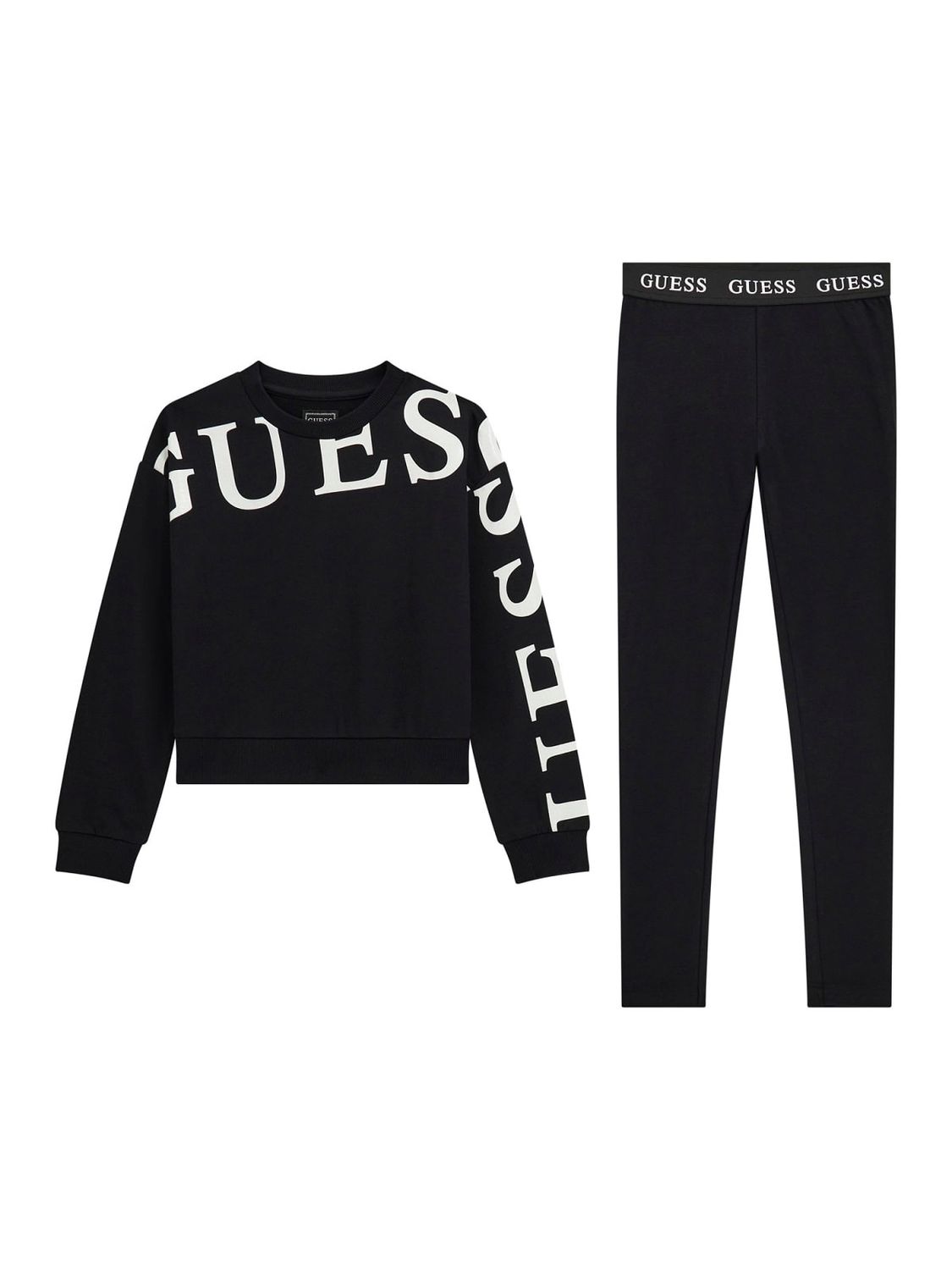 Guess joggingspak zwart