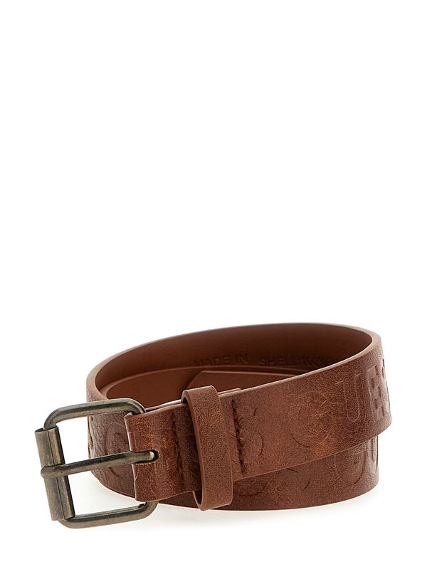 Guess riem donkerbruin