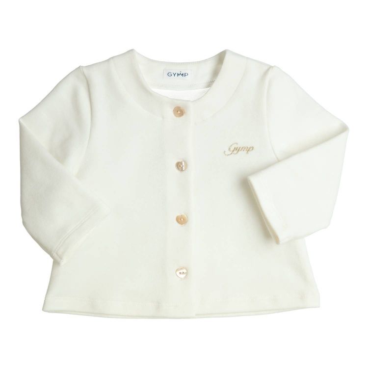 GYMP Cardigan Carbon White
