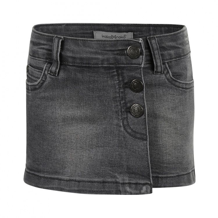 Koko Noko Jeans skort grey