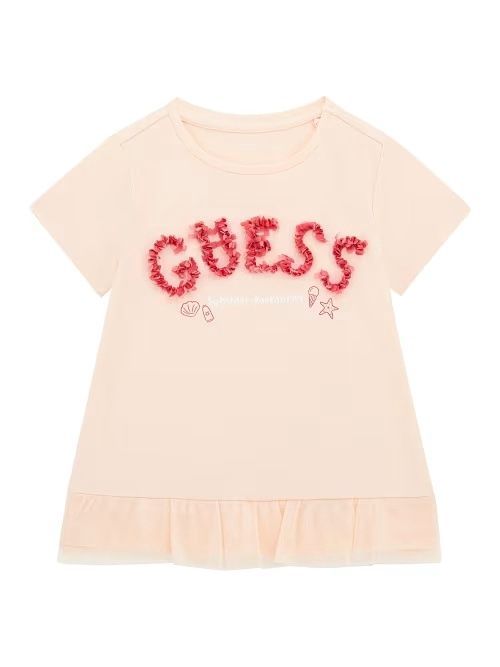 Guess t shirt elegant pink