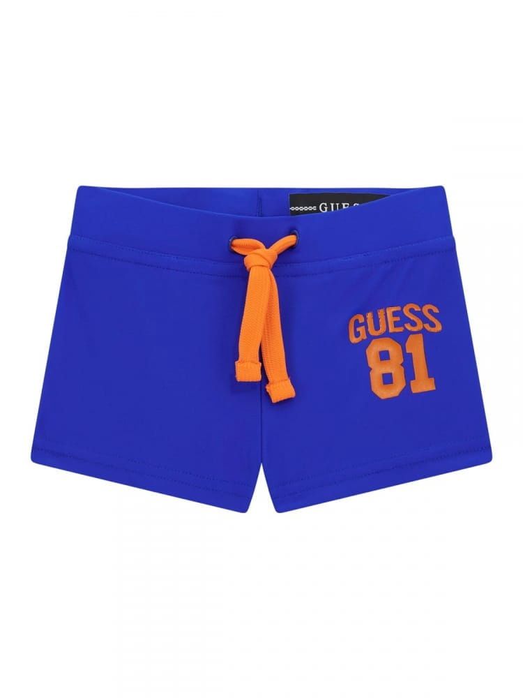 Guess swim trunk blauw