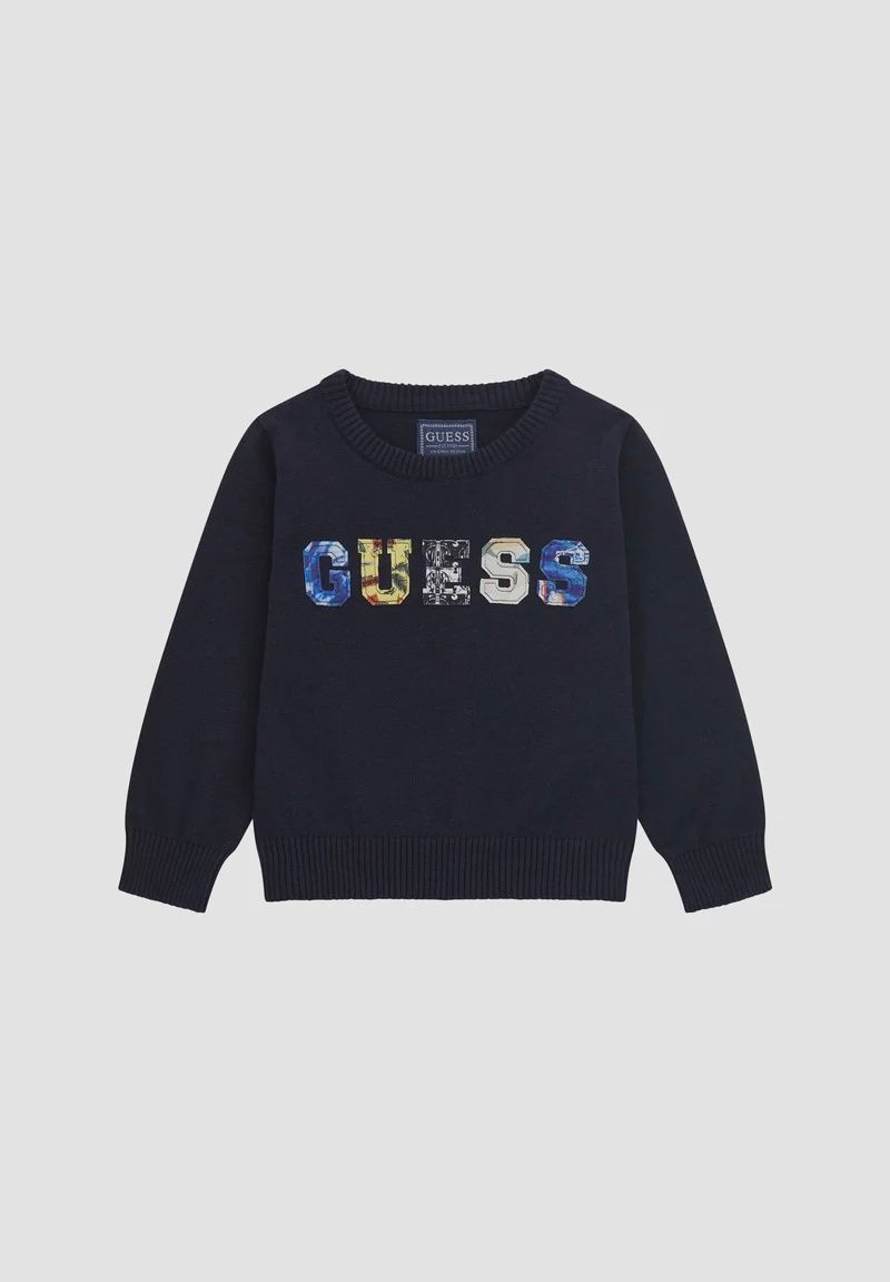 Guess sweater blauw