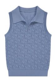NIK&amp;NIK  mouwloze top blauw