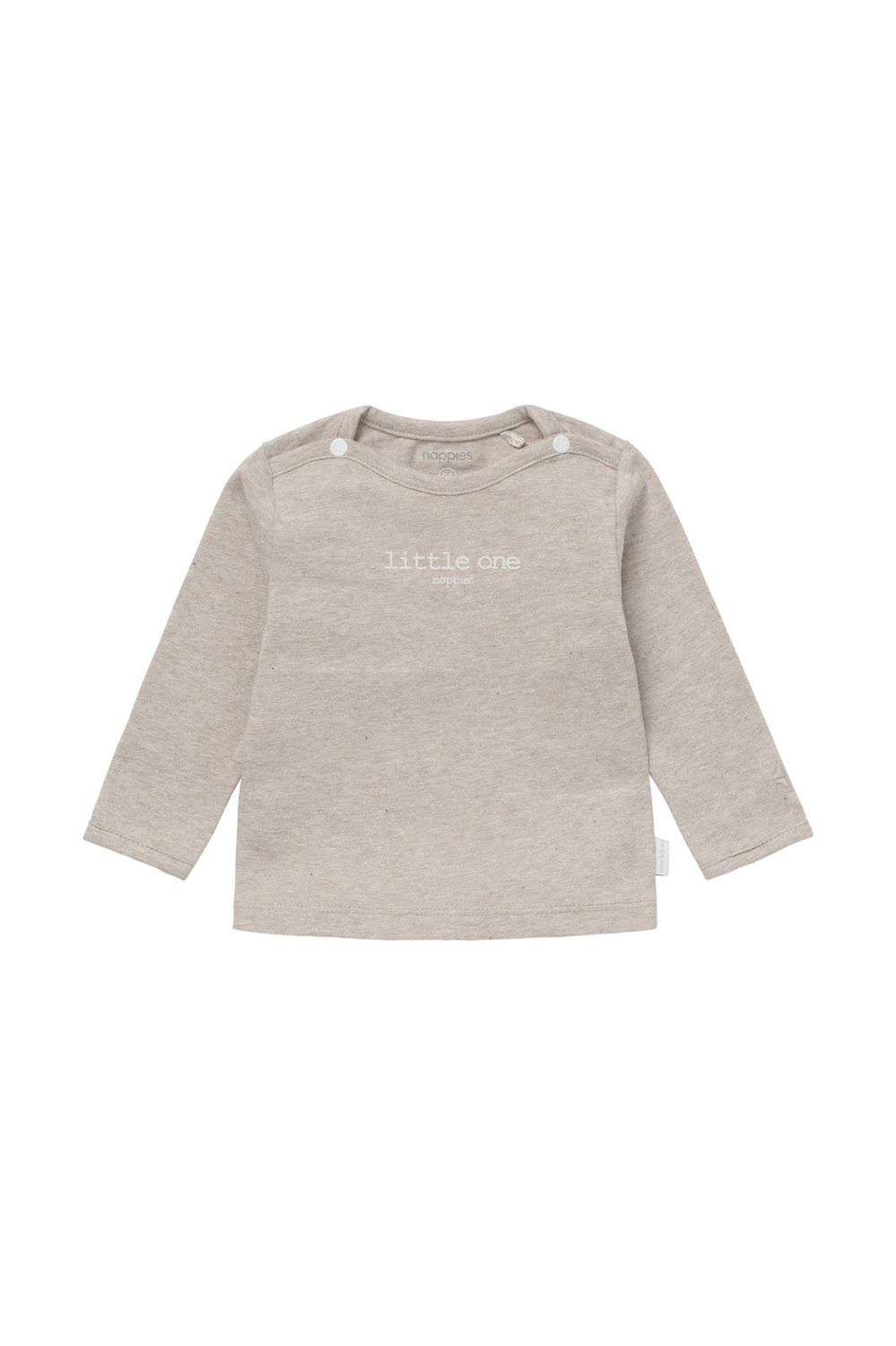 Noppies longsleeve hester taupe melange