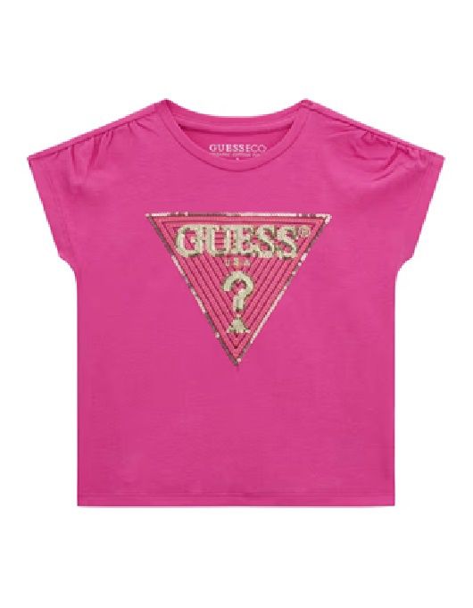 Guess T-shirt lovertjes logo