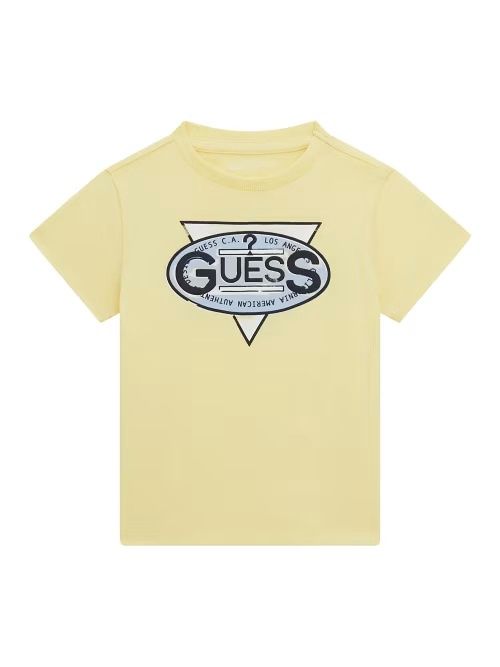 Guess ss t-shirt geel