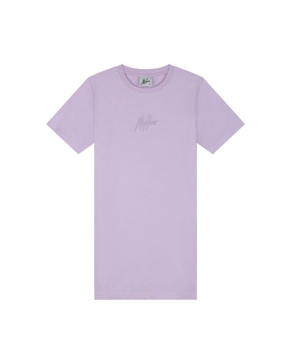 Malelions Junior Girls Firma T-Shirt Dress lilac