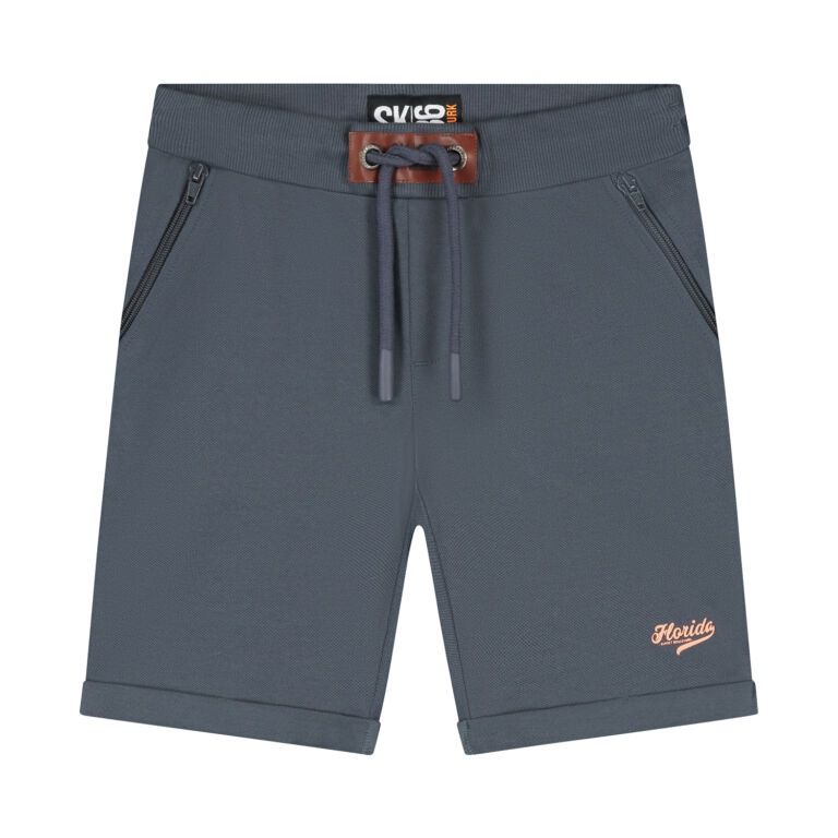 SKURK Jongens Short Bowen Antraciet Grijs