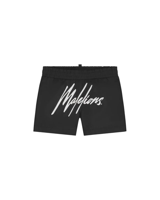 Malelions Baby Signature Swim Shorts | Black