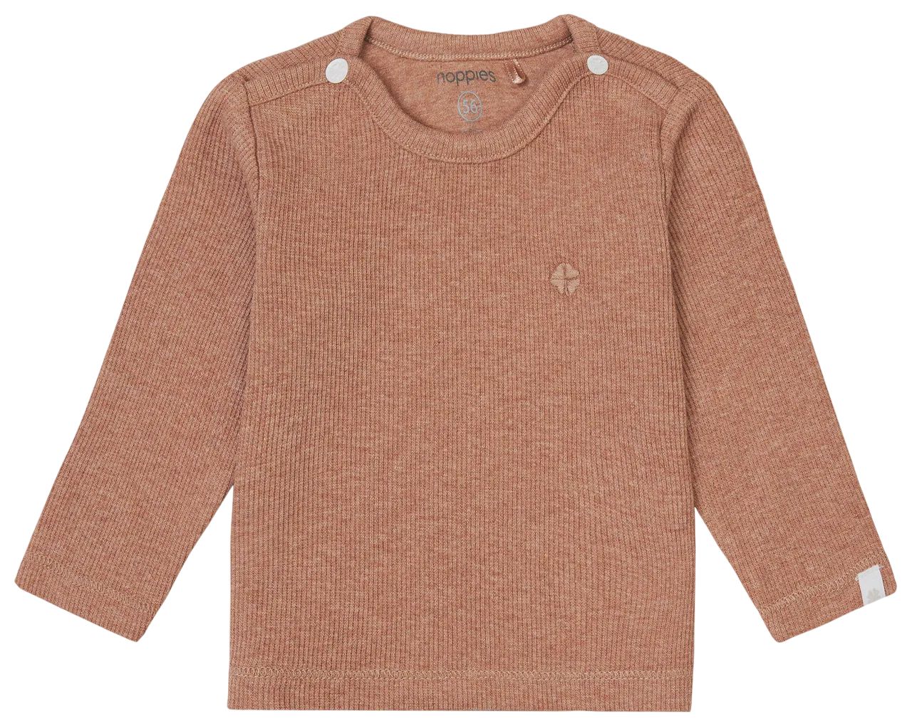 Noppies  baby longsleeve Natal  katoen oudroze