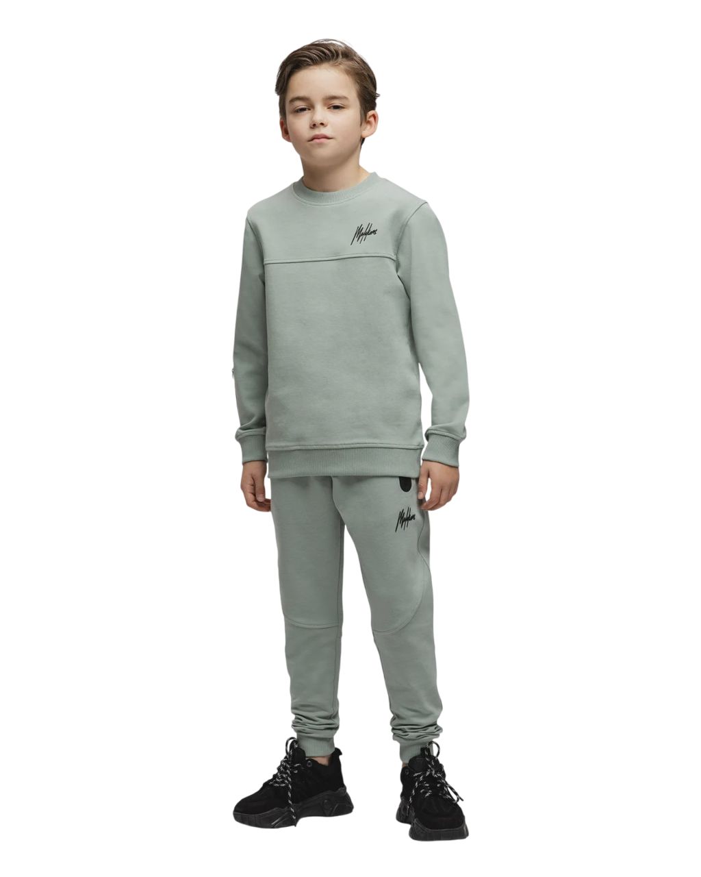 Malelions Junior Counter Sweater  Agave Green