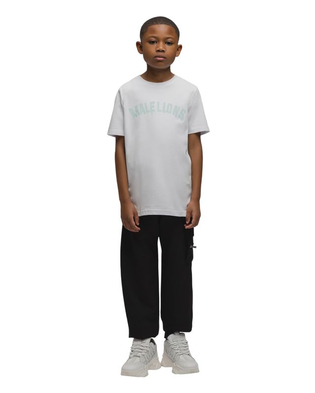 Malelions Junior Paint T-Shirt  White