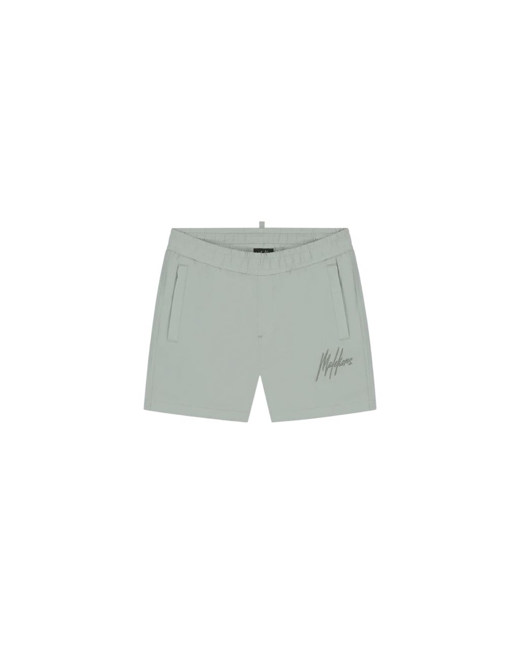 Malelions Junior Signature Swim Shorts Agave Green