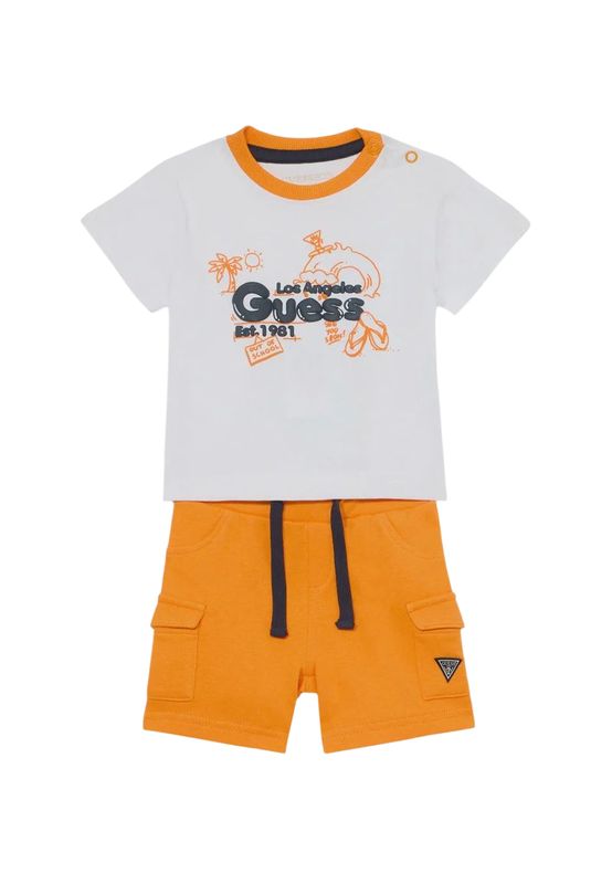 Guess BABY SET - Shorts - pure white
