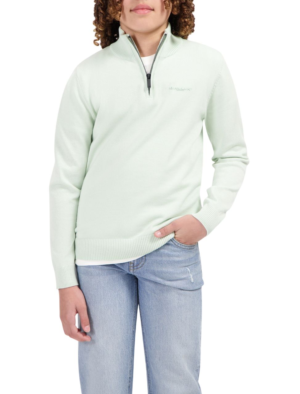 BALLIN Junior Original Half Zip Knit