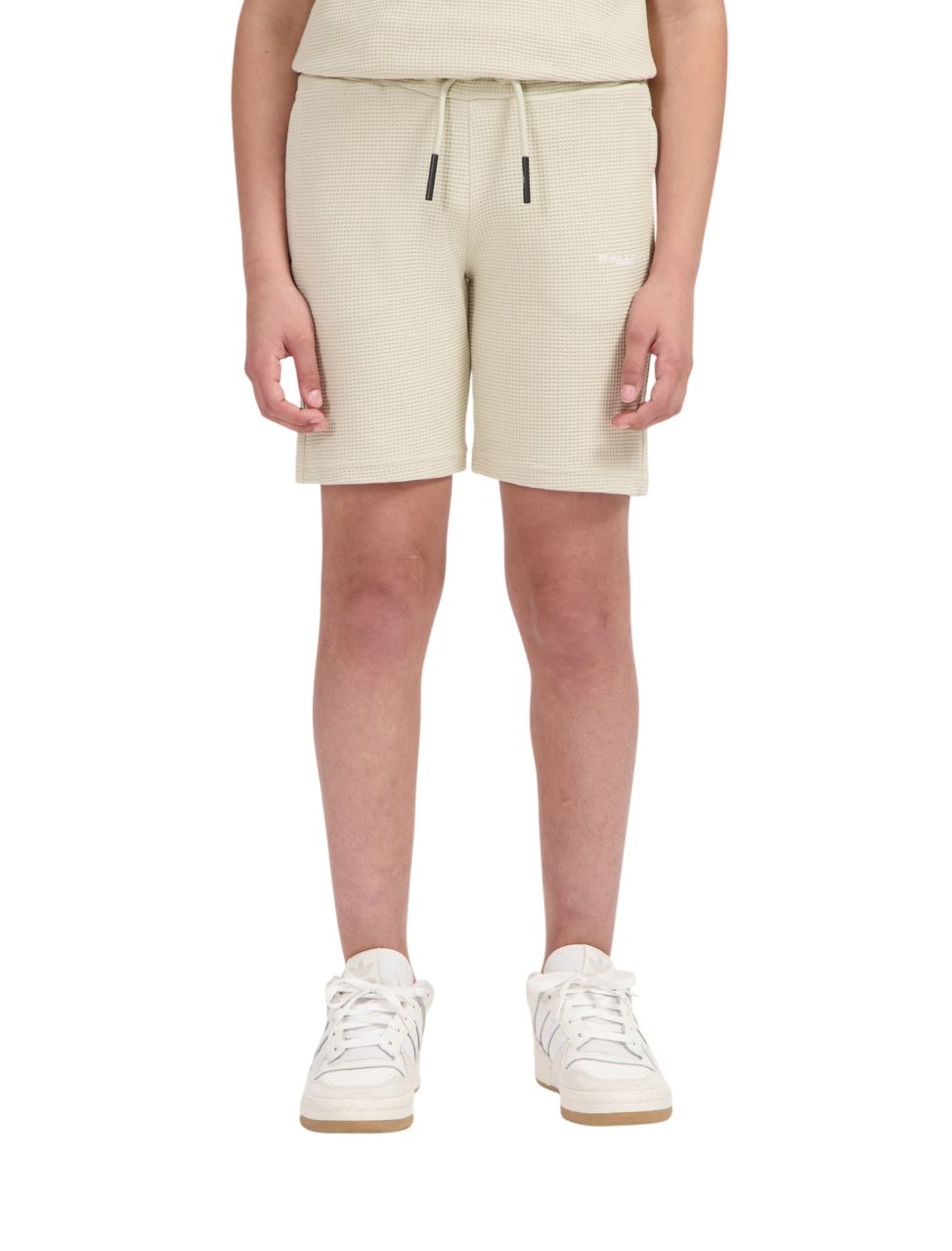 BALLIN Junior Waffle Logo Sweatshorts sand