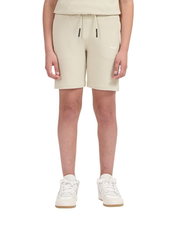 BALLIN Junior Waffle Logo Sweatshorts sand