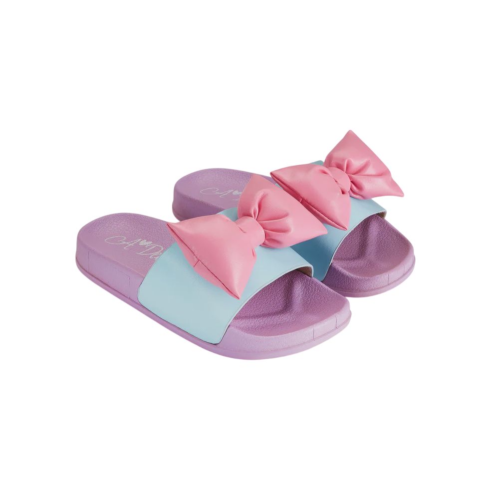 A-Dee Lilac Bowty Sliders