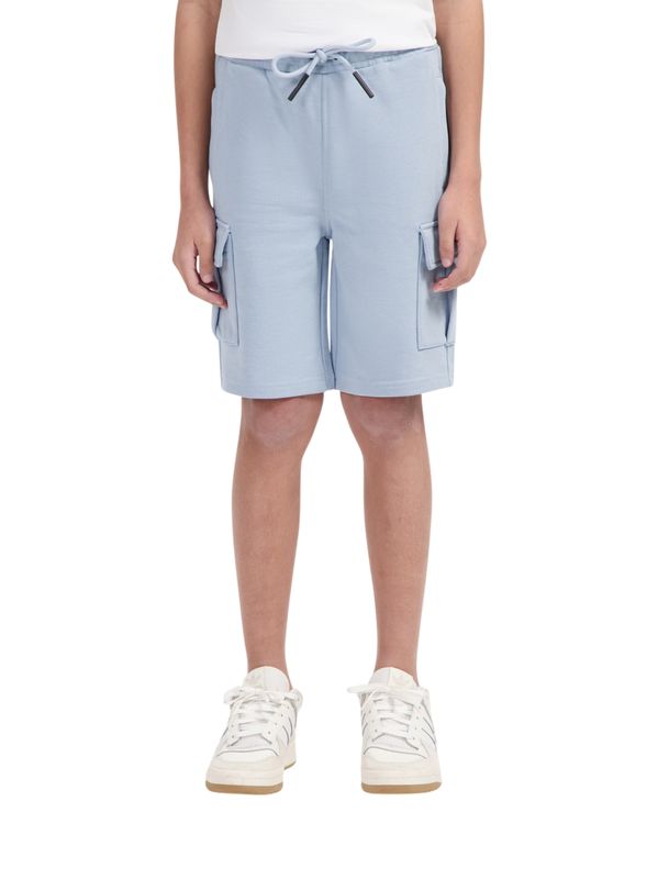 BALLIN Junior Cargo Logo Sweatshorts blauw