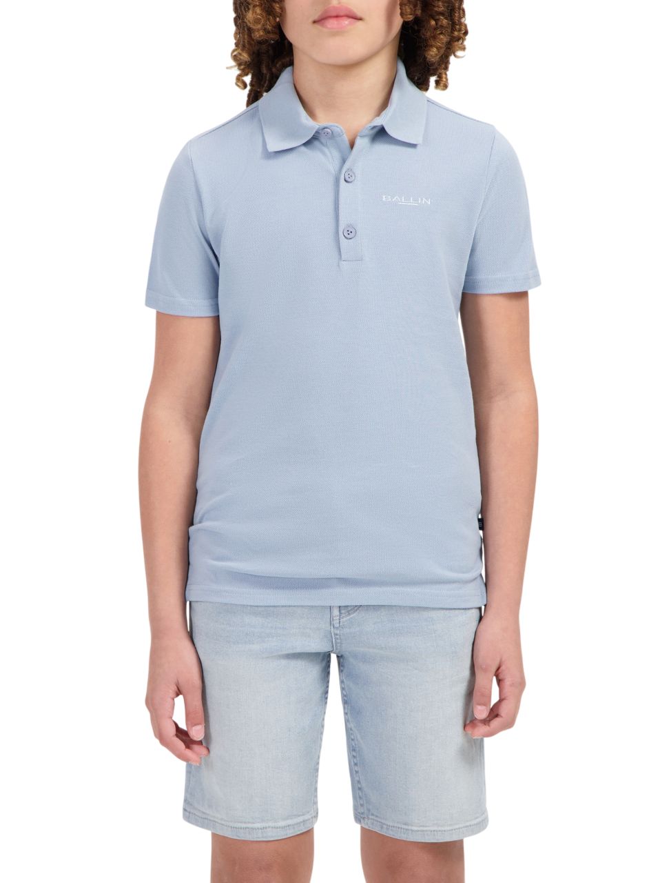 BALLIN Junior Piqué Logo Polo