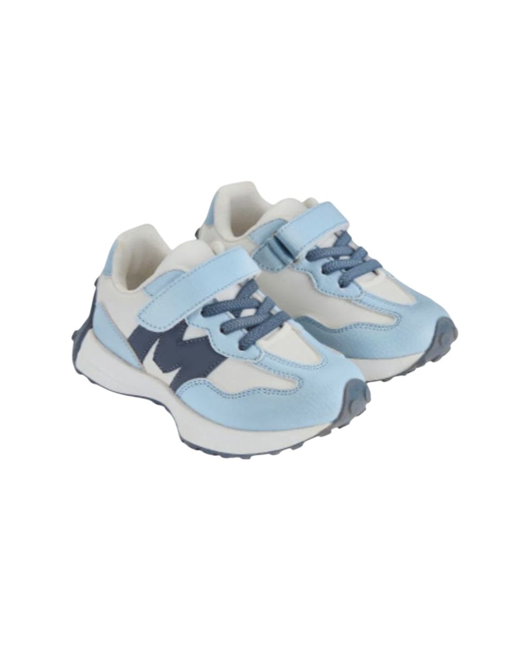 Mitch &amp; Son Sky Blue Runner Trainers