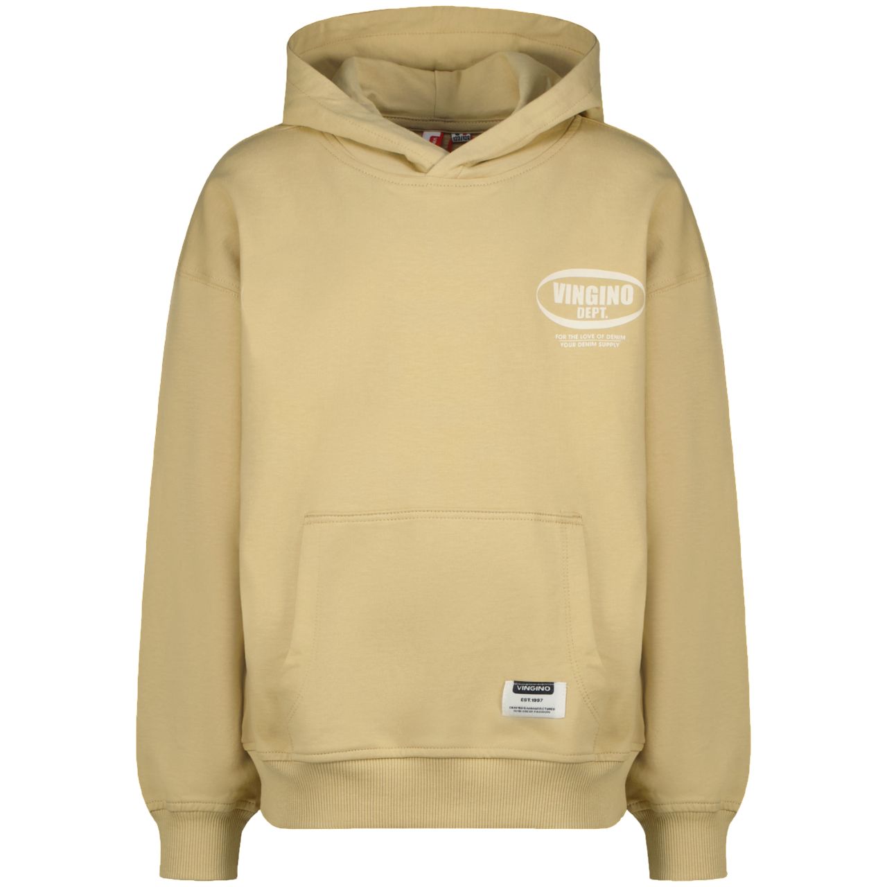 Vingino Basic-hoody Cream Sand