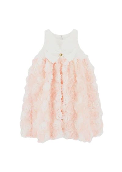 Angel&#39;s Face ReeRee 3D Roses Dress Snowdrop/Pink
